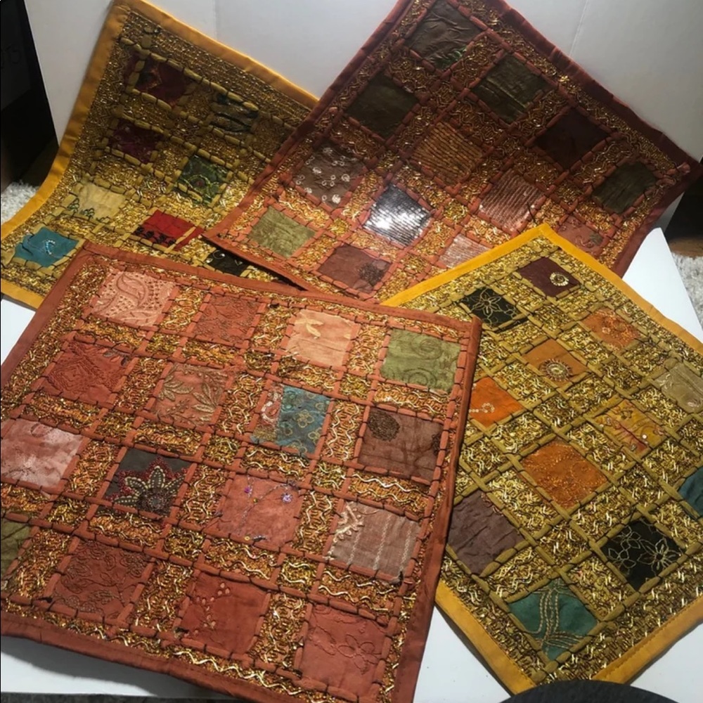Antique pillow cases